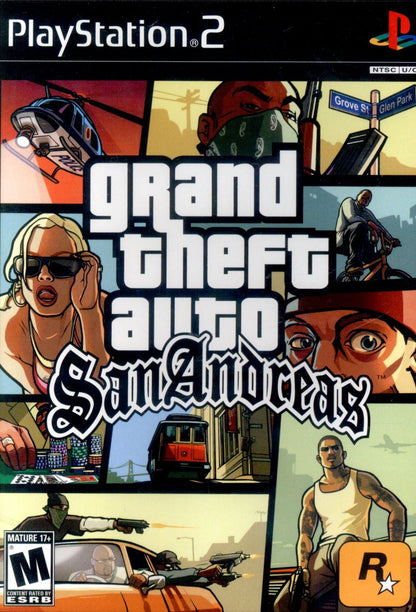 grand theft auto SanAndreas overseas version