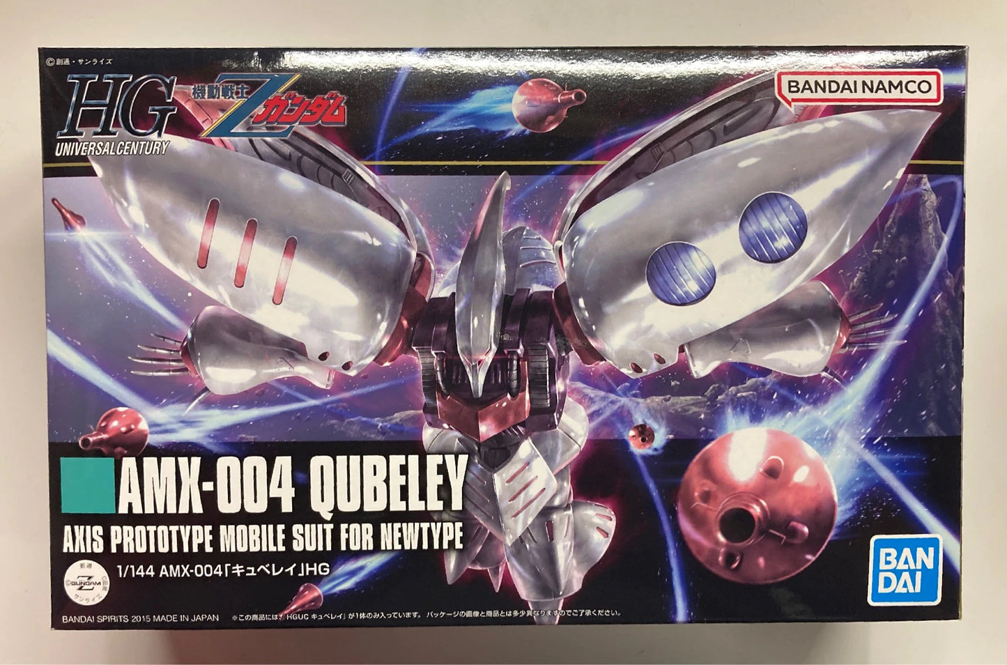 BANDAI SPIRITS HGUC 1/144 Bandai Namco Qubeley 195