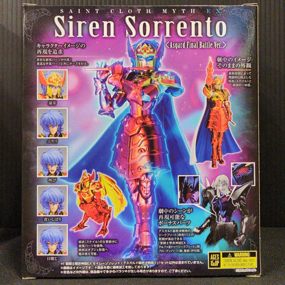 Bandai Spirits Saint Seiya Myth Cloth EX Masami Kurumada Siren Sorrento Asgard Final Battle Edition