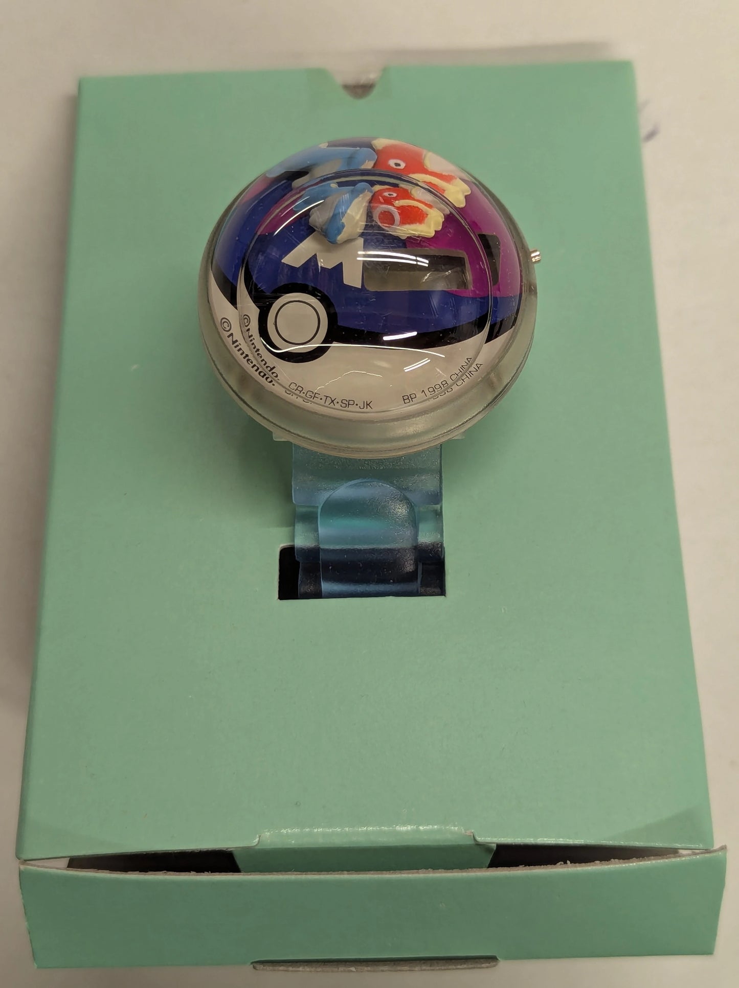 Banpresto Wristwatch moves back and forth swaying with character Pokemon Lapras and Magikarp