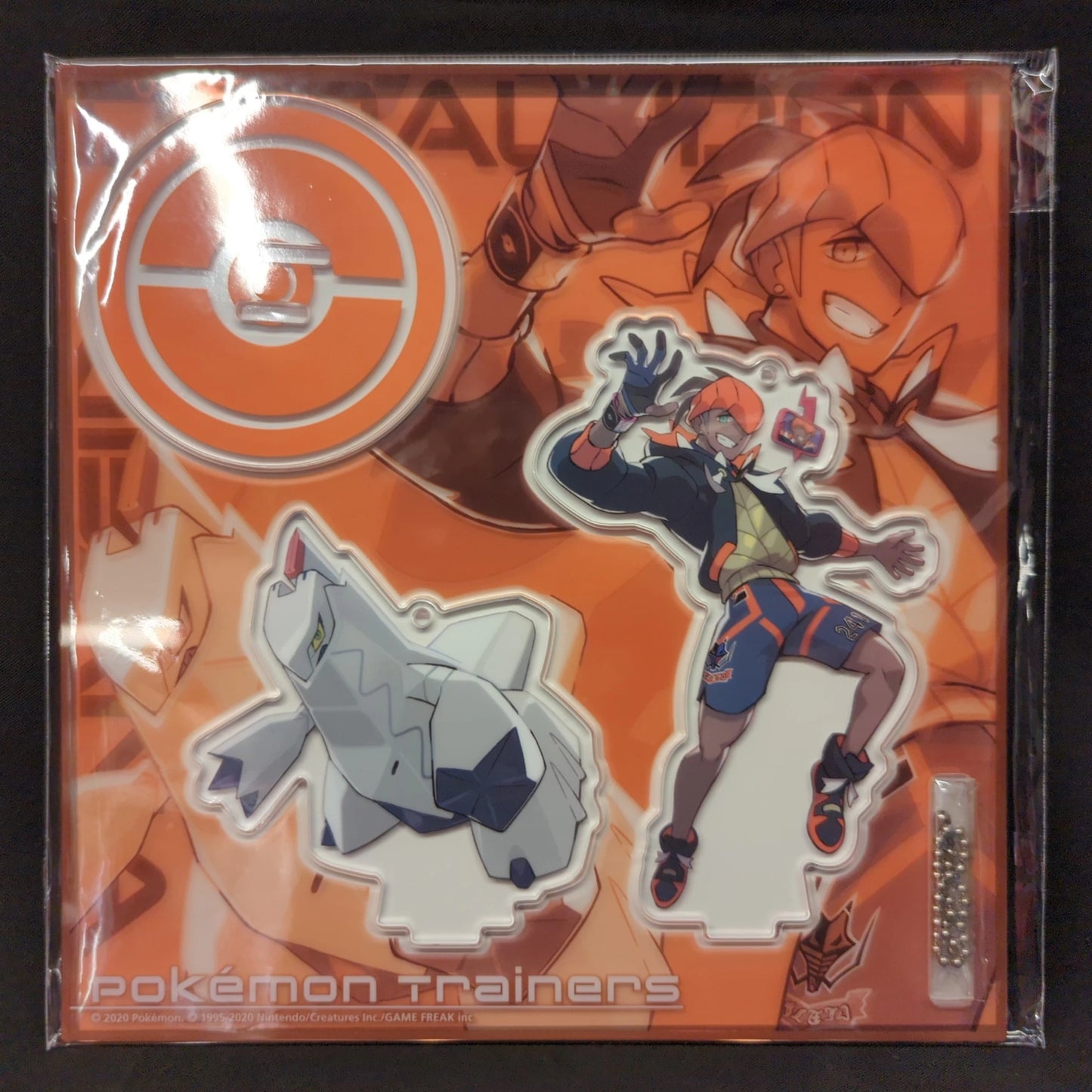 Portachiavi in acrilico Pokemon/Pokemon Trainer's Pocket Monsters Kibana e Duraludon