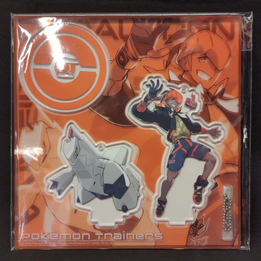 Portachiavi in acrilico Pokemon/Pokemon Trainer's Pocket Monsters Kibana e Duraludon