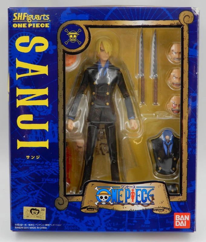 Bandai SH Figuarts One Piece Sanji with additional parts (grinning face)
