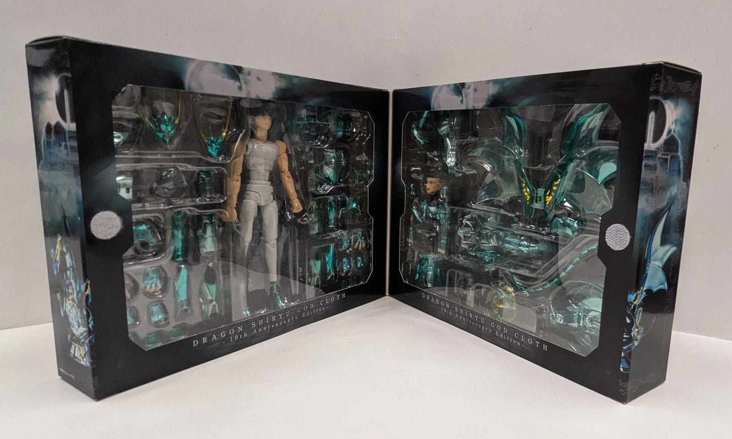 BANDAI Saint Seiya Myth Cloth Masami Kurumada Dragon Shiryu - God Cloth 10th Anniversary Edition