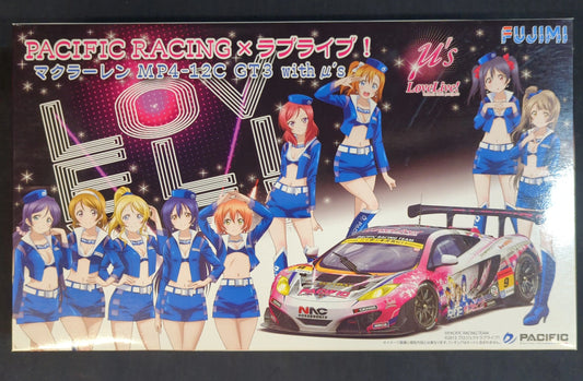 Fujimi Mokei 1/24 PACIFIC RACING x Love Live! McLaren MP4-12C GT3 with μ's (Muse) 170305