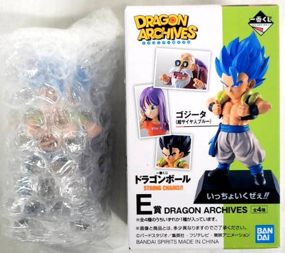 Bandai Spirits Ichiban Kuji Dragon Ball STRONG CHAINS !! E-Prize Gogeta (Super Saiyan Blue) DRAGON ARCHIVES