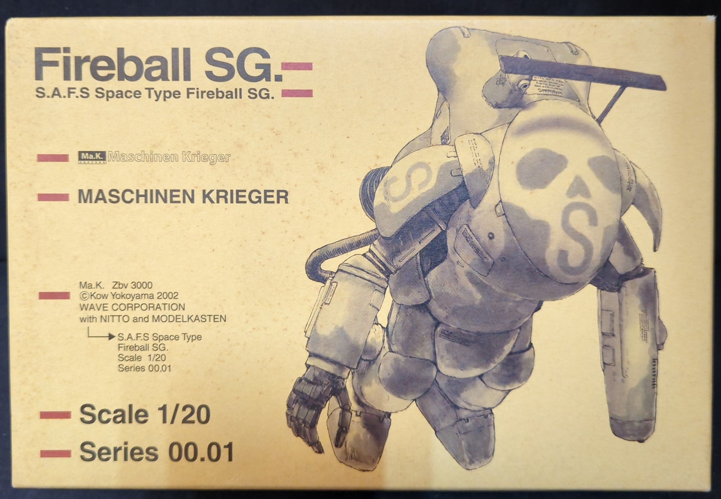 Wave 1/20 scale Fireball SG