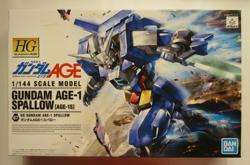 BANDAI SPIRITS HG GUNDAM AGE 1/144 Bandai Spirits version Gundam-1 Sparrow 07