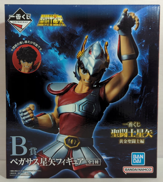 BANDAI SPRITS Ichiban Kuji Saint Seiya Gold Saint B-Prize Pegasus Seiya Figure