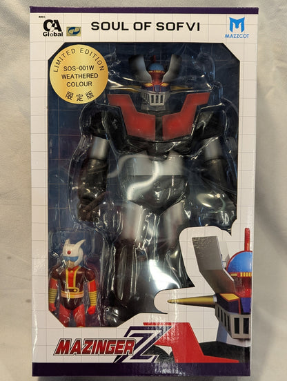 MAZZCOT SOUL OF SOFVI Mazinger Z LIMITED EDITION SOS-001W WEATHERED COLOUR Limited Edition