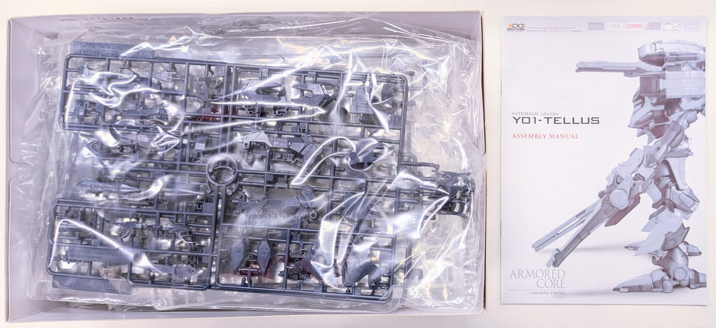 Kotobukiya Armored Core VI series Telus (Interior Union Y01) 1/72