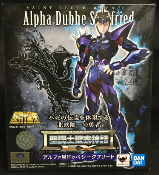 Bandai SPIRITS Saint Seiya Myth Cloth EX Dubhe Alpha Siegfried/God Robe