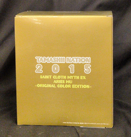 BANDAI Saint Seiya Cloth Myth EX Masami Kurumada Aries Mu/ORIGINAL COLOR EDITION