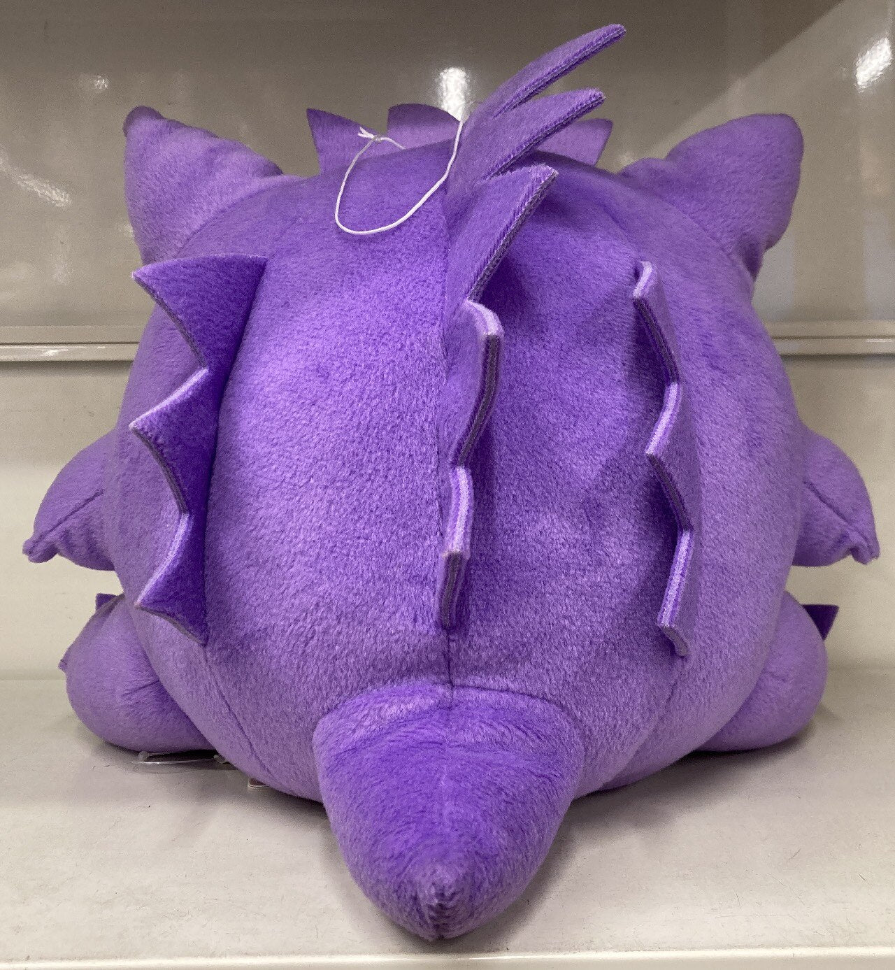 Bandai Spirits Big round Plush Stuffed Toy with its bottom Gengar, Lickitung, and Snorlax Gengar