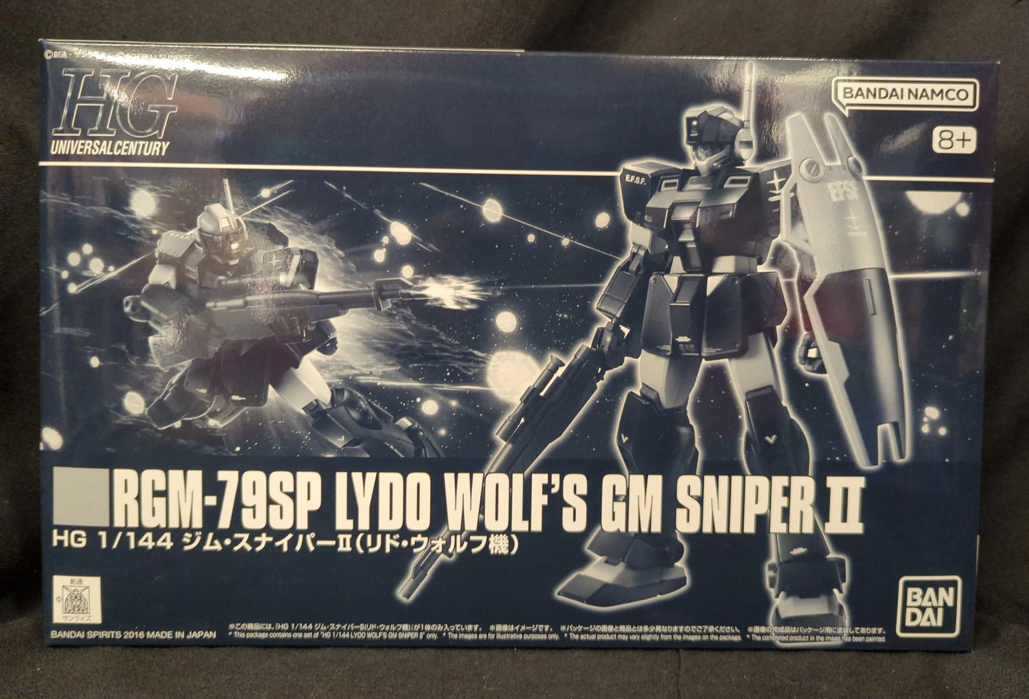 Bandai Spirits HGUC 1/144 Bandai Namco GM Sniper II (Lido Wolf's)