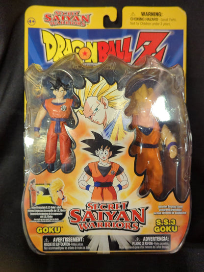 IRWIN SECRET SAIYAN WARRIORS GOKU/SS3 GOKU