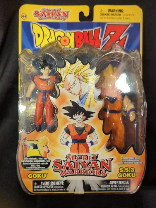 IRWIN SECRET SAIYAN WARRIORS GOKU/SS3 GOKU