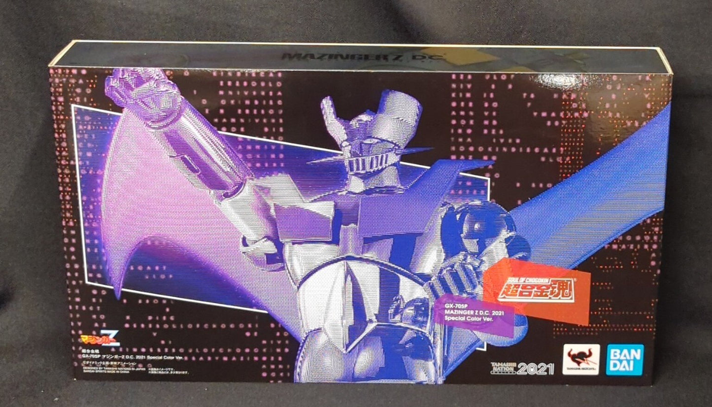 Bandai Spirits Soul of Chogokin Mazinger Z DC 2021 Special Color Ver. GX70SP
