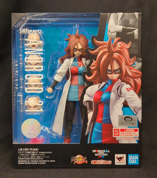 BANDAI SPIRITS SHFiguarts Dragon Ball Z Android 21 (White Coat)