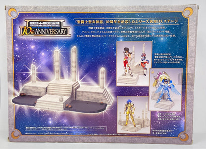 BANDAI Saint Seiya Myth Cloth Masami Kurumada 10th Anniversary DX Display Stage set