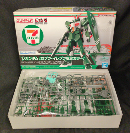 BANDAI SPIRITS ENTRYGRADE 1/144 7-Eleven ν (Nu) Gundam 7-Eleven Limited Edition Color
