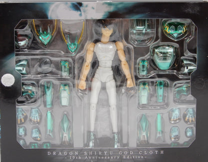 Bandai Saint Seiya Myth Cloth Dragon Shiryu - God Cloth 10Th Anniversary Edition