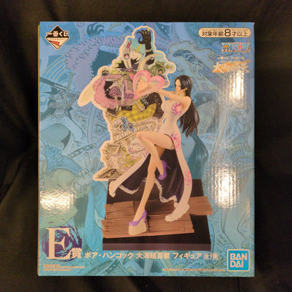 Bandai Spirits Ichiban Kuji One Piece WT100 Commemorative Eiichiro Oda New Illustration of the Great Pirates' 100 Scenes E-Prize Boa Hancock Great Pirates' 100 Scenes Figure