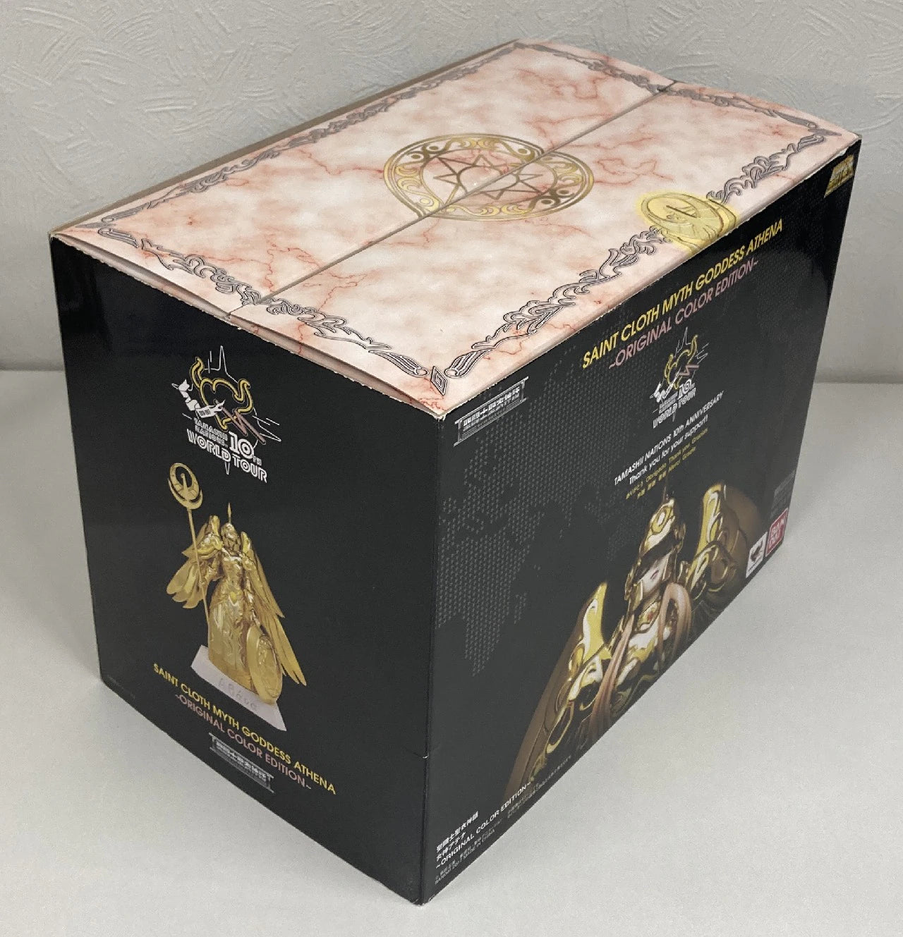 BANDAI Saint Seiya Myth Cloth Masami Kurumada Dea Atena/Saori Kido EDIZIONE COLORE ORIGINALE OCE