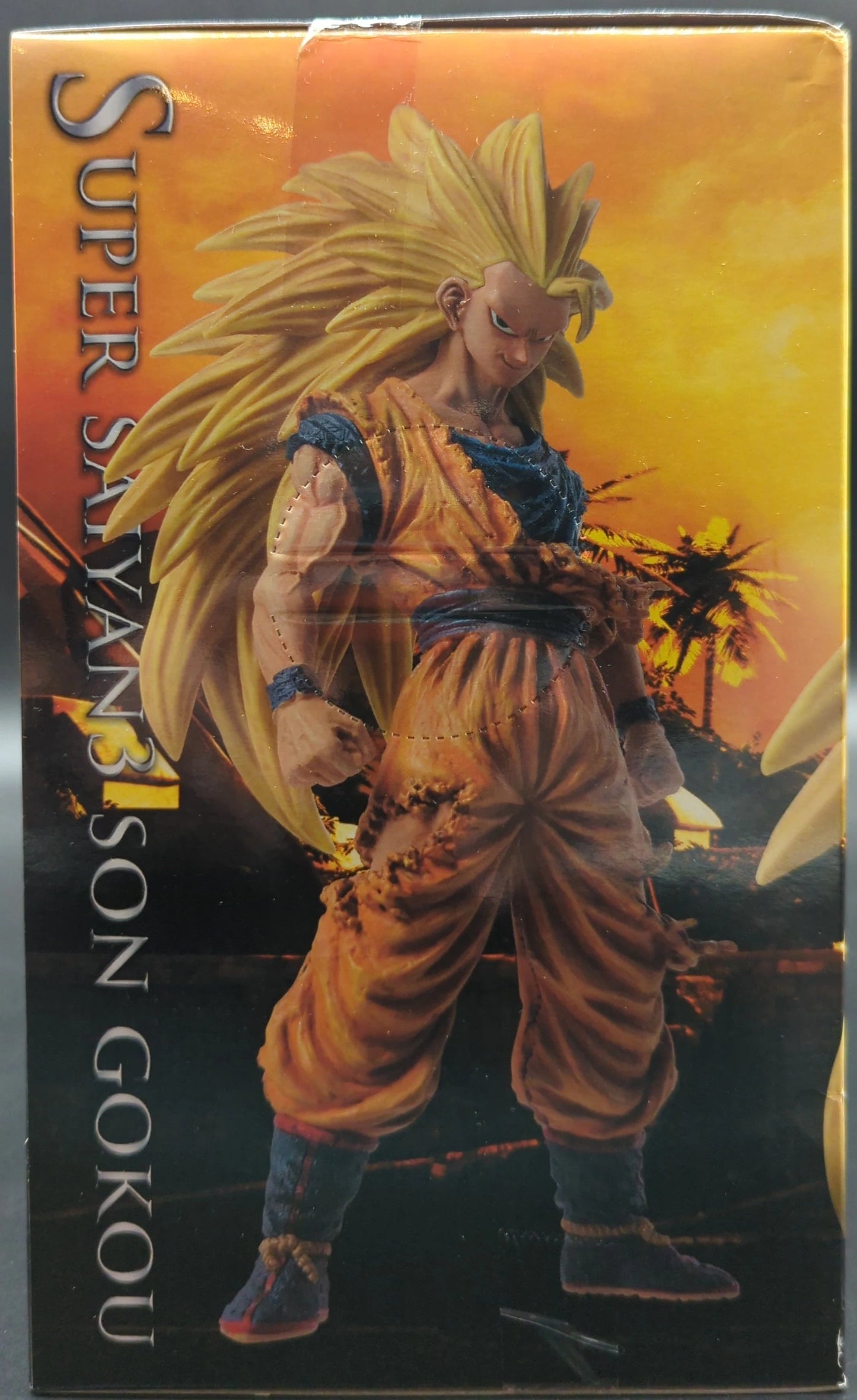 Banpresto DB SCultures BIG3 Zoukei Tenkaichi Budokai Super Saiyan 3 Son Goku