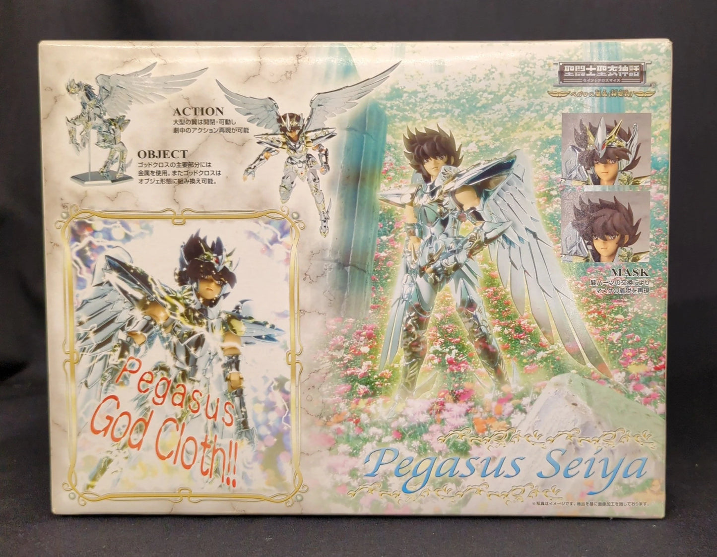 Bandai Saint Seiya Myth Cloth Masami Kurumada pagasus Seiya God Cloth God Cross