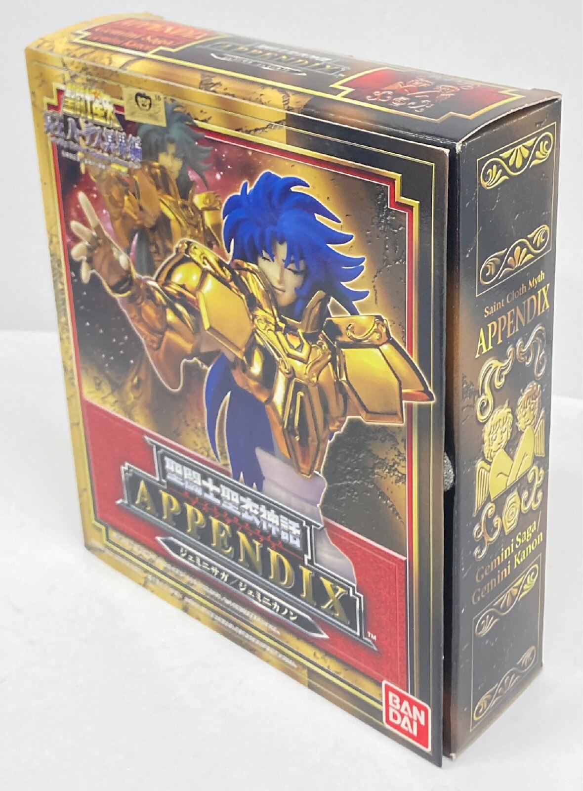 BANDAI Saint Seiya Myth Cloth APPENDIX/ Appendix Masami Kurumada Gemini Saga Gemini Kanon