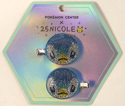 Pokemon Glitter Bangs Clip Pokemon accessory x 25 NICOLE Pocket Monsters Piplup