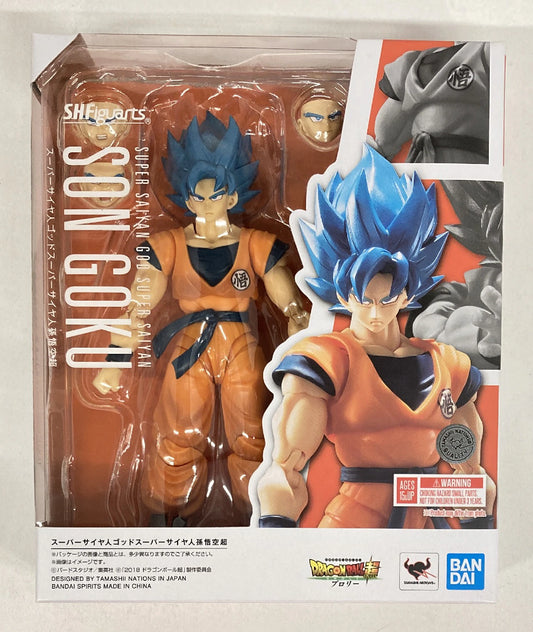 BANDAI SPIRITS SHFiguarts Super-Saiyan God Super Super-Saiyan Son Goku -Super- Bandai Namco version
