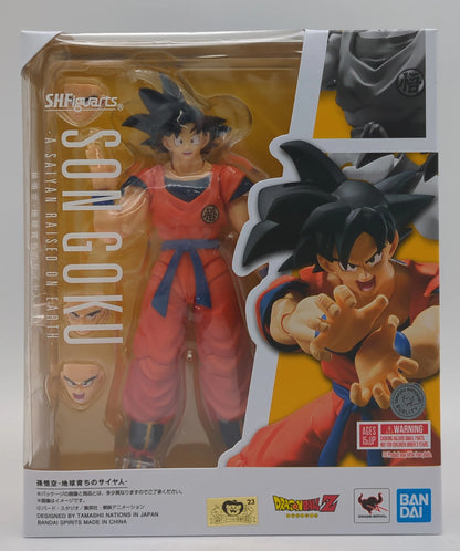 BANDAISPIRITS SHFiguarts Dragon Ball Z Son Goku -Earth-raised Saiyan- Bandai Namco version