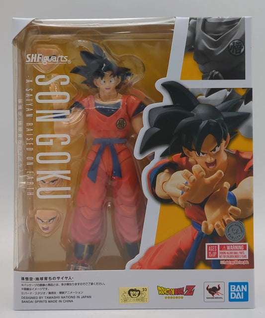 BANDAISPIRITS SHFiguarts Dragon Ball Z Son Goku -Earth-raised Saiyan- Bandai Namco version