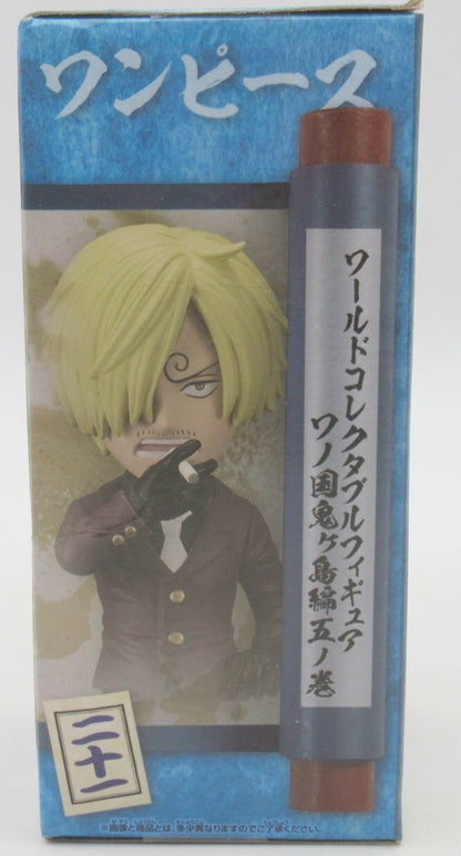 BANDAI SPIRITS WCF One Piece Country Onigashima Arc 5 Twenty-one Sanji
