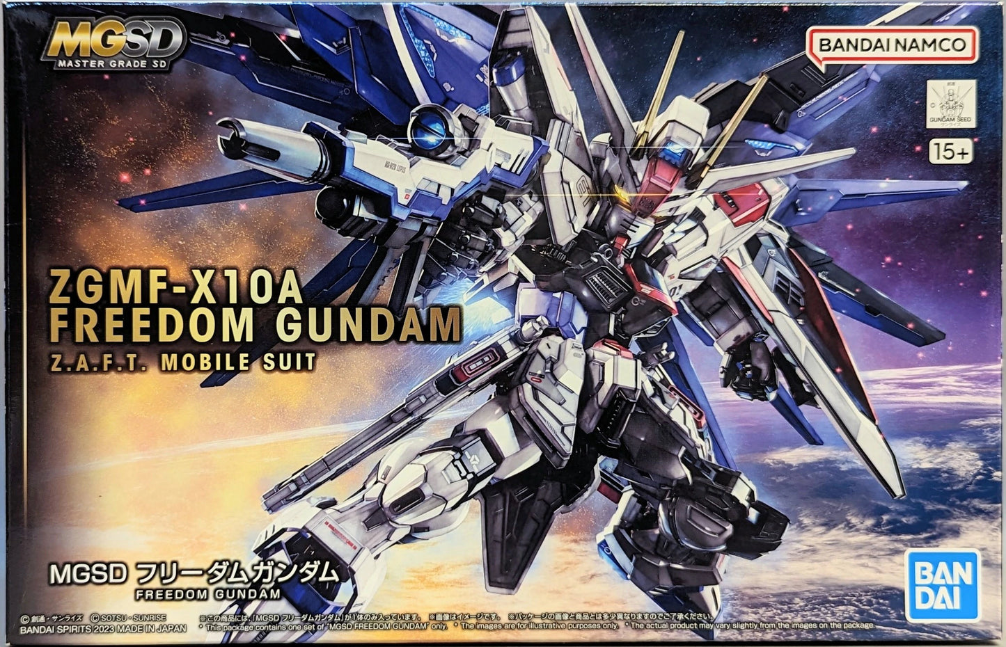Bandai Namco MGSD Mobile Suit Gundam SEED Freedom Gundam