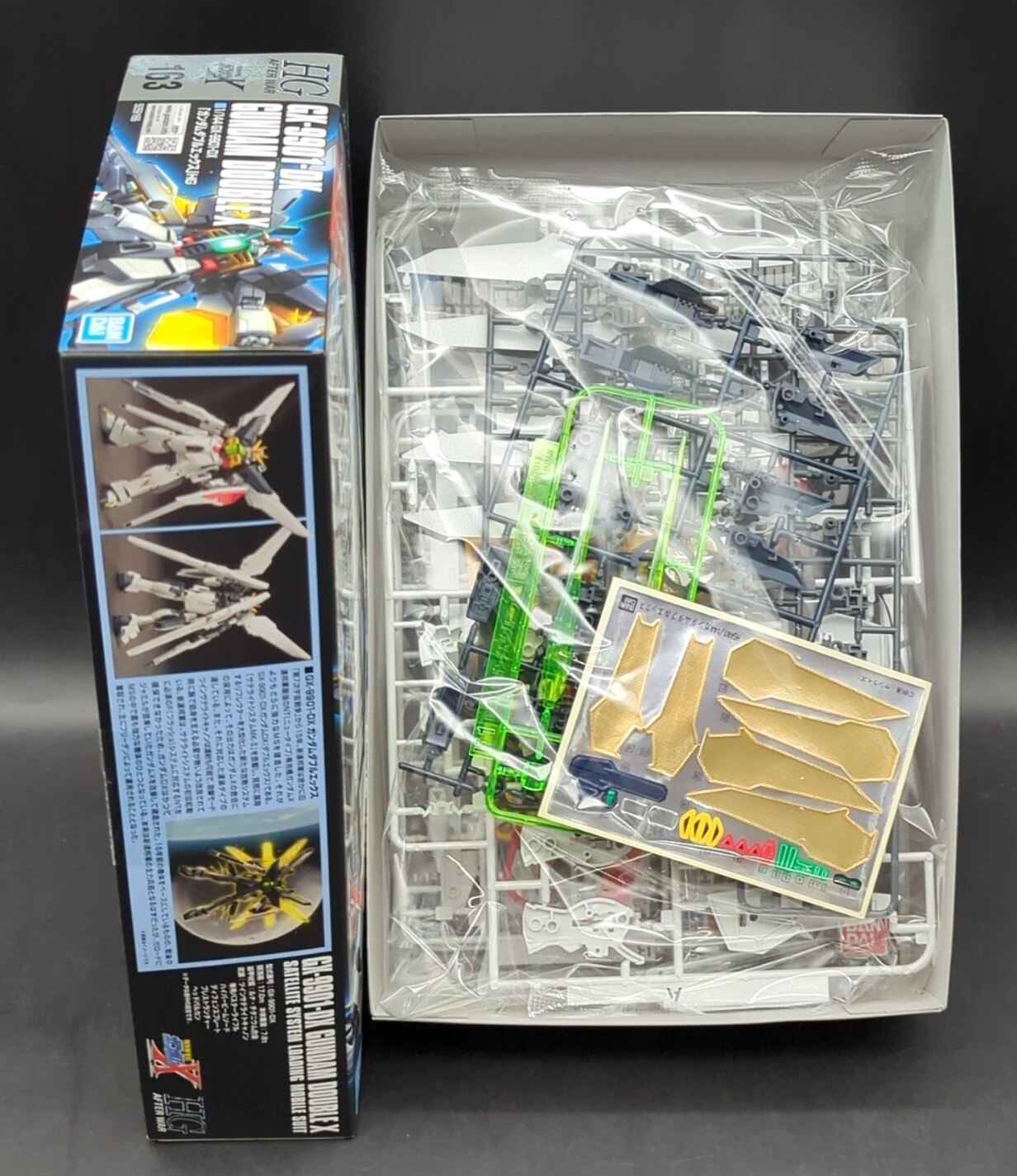 Bandai Spirits HG 1/144 Bandai Namco Gundam Double X/+8 notation 163