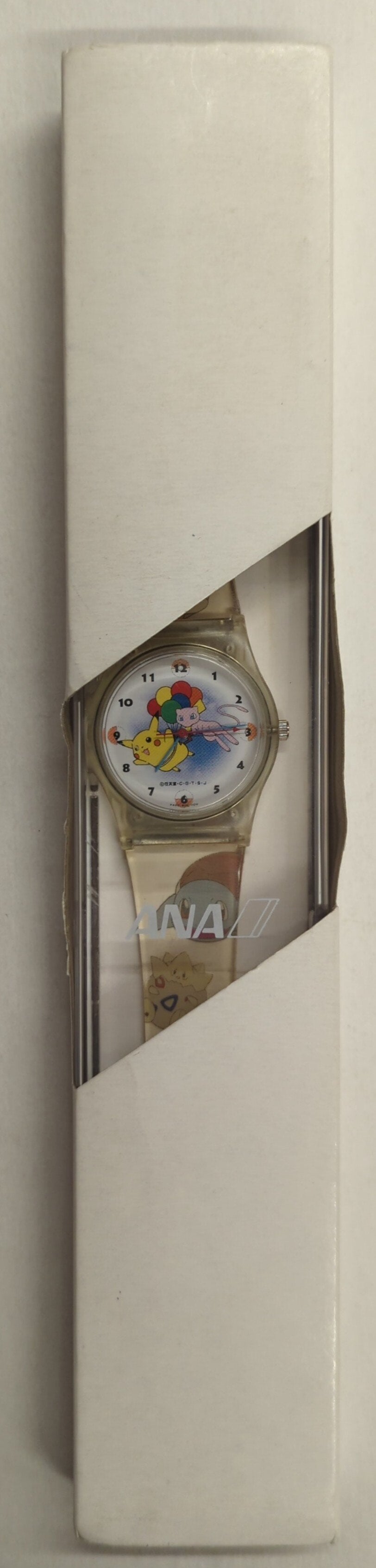 ANA/CBM Montre RFTERM0TOKEN/RFTERM1TOKEN Jet Pocket Monsters volant Pikachu et Mew