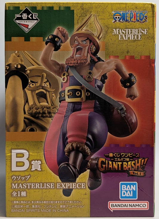 Bandai Spirits Ichiban Kuji One Piece -Elbaf Arc- GIANT BASH!! Vol.1 B-Prize: Usopp MASTERLISE EXPIECE