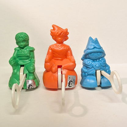 1992 Spring Toei Anime Fair Present Hashiruzo ~ Complete 3 Type Set ( Son Goku /Dai /Taruto-kun) set