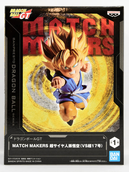 BANDAI SPIRITS MATCH MAKERS Super Saiyan Son Goku (VS Super No. 17)
