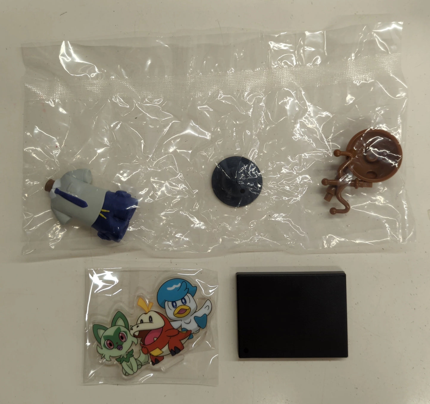 Pokemon Miniature Torso Pocket Monsters Grape Academy and Meowha, Hogta, and Quassu 6