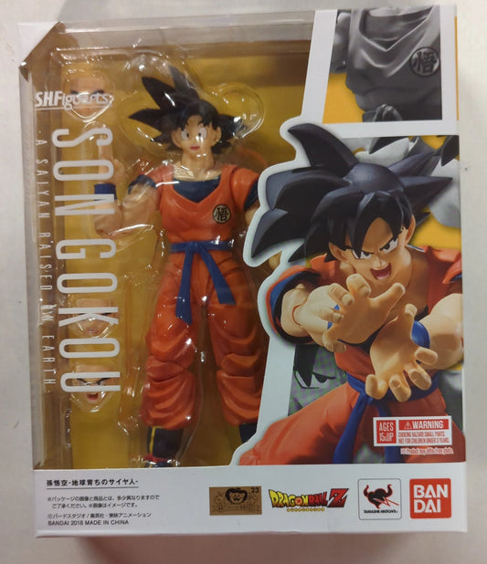Bandai SHFiguarts Son Goku Dragon Ball Z -Earth-Raised Saiyan-