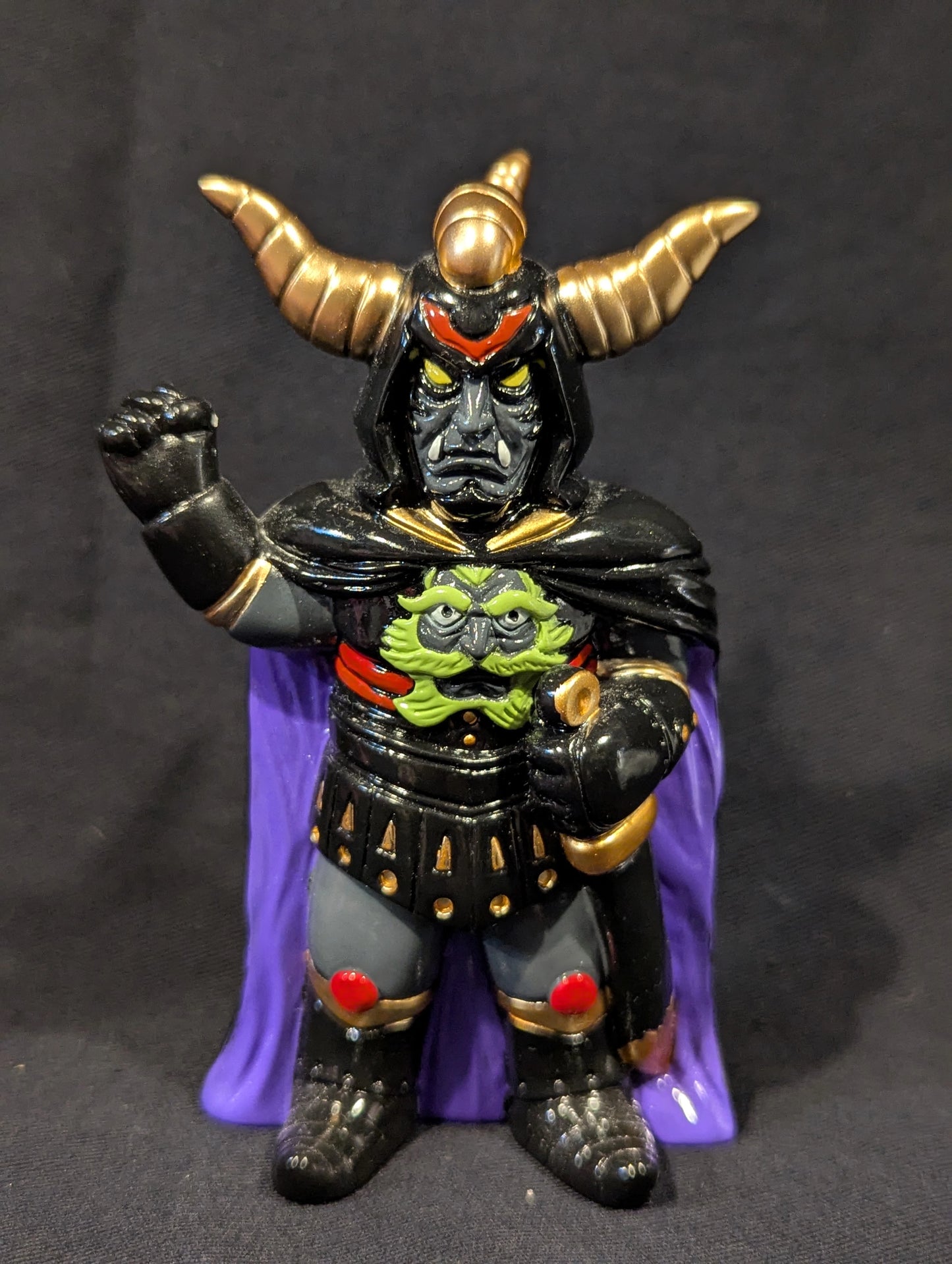 KAIJU ONE Mazinger Z Great Brawl ver.3.0 Dark General Black Molding/Purple/Gold Paint