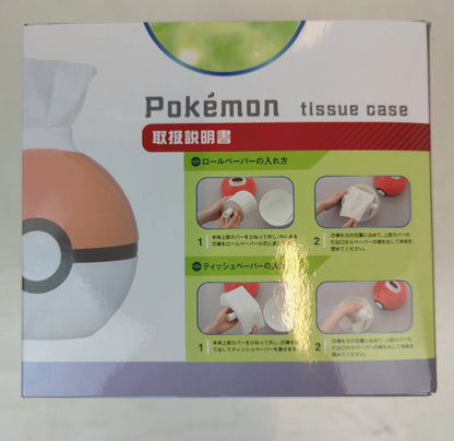 Sega Platinum Zakka Tissue Case - Pokemon Monster Ball design