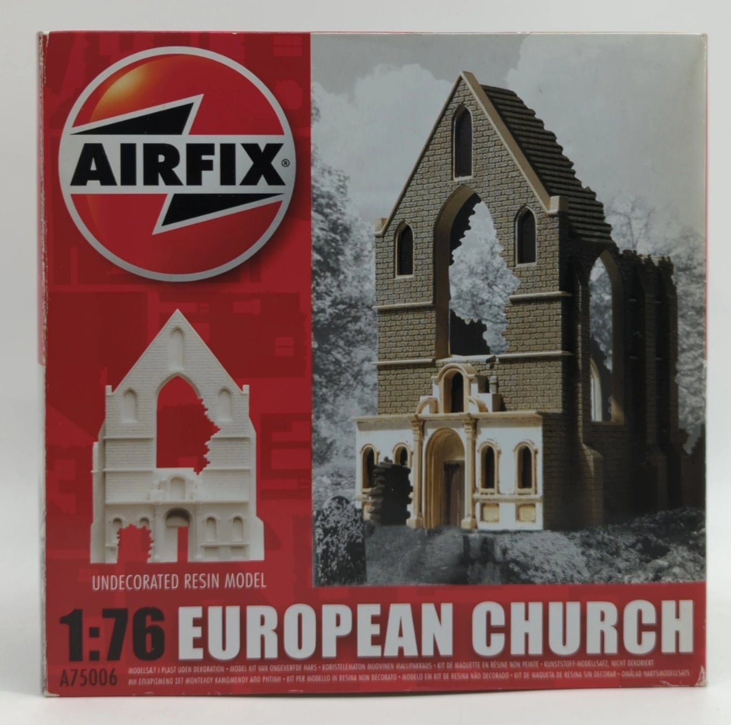AIRFIX 1/76 EUROPEAN CHURCH A75006