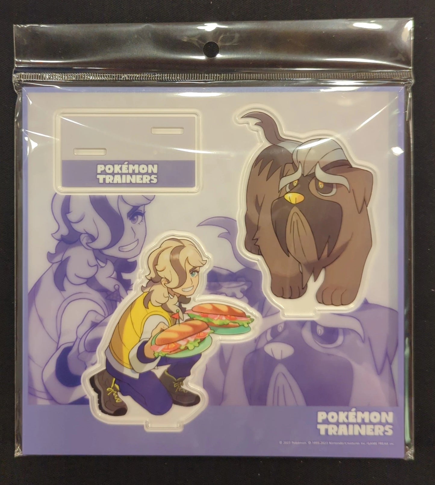 Pokemon Acrylic Stand/POKMON TRAINERS Pocket Monsters Pepper and Mafitiff