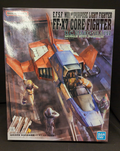 Bandai UC HARD GRAPH Bandai Namco version Earth Federation Forces Multipurpose Light Fighter FF-X7 Core Fighter 1/35