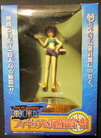 Banpresto figure and pirate compass Nami